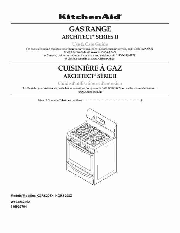 KitchenAid Gas Grill Gas Range Architect Series II-page_pdf